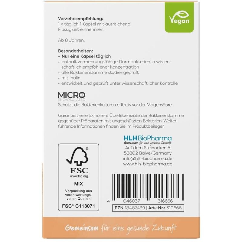 LACTOBACT PREMIUM magensaftresistente Kapseln