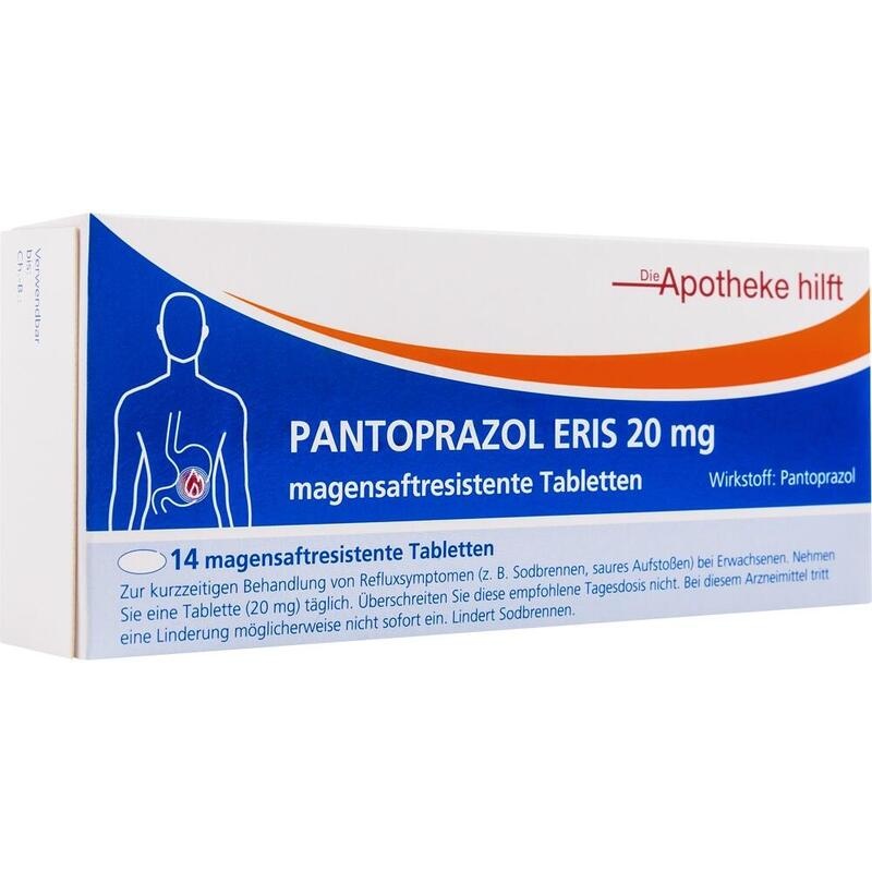 PANTOPRAZOL Eris 20 mg magensaftr.Tabletten/Noweda