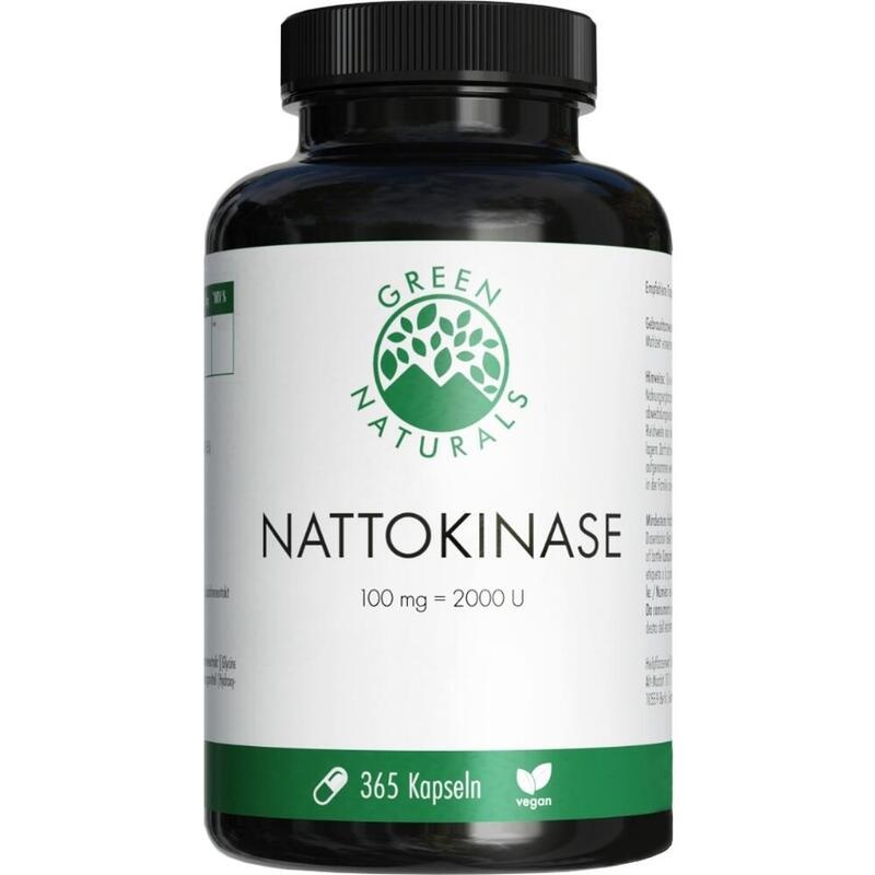 GREEN NATURALS Nattokinase 100 mg vegan Kapseln