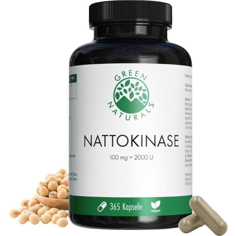 GREEN NATURALS Nattokinase 100 mg vegan Kapseln