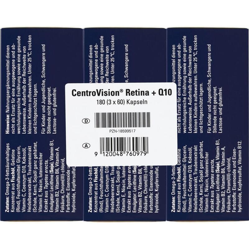 CENTROVISION Retina+Q10 Kapseln