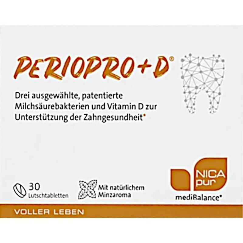 NICAPUR mediBalance PerioPro+D Lutschtabletten
