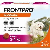 FRONTPRO 11 mg Kautabletten f.Hunde 2-4 kg