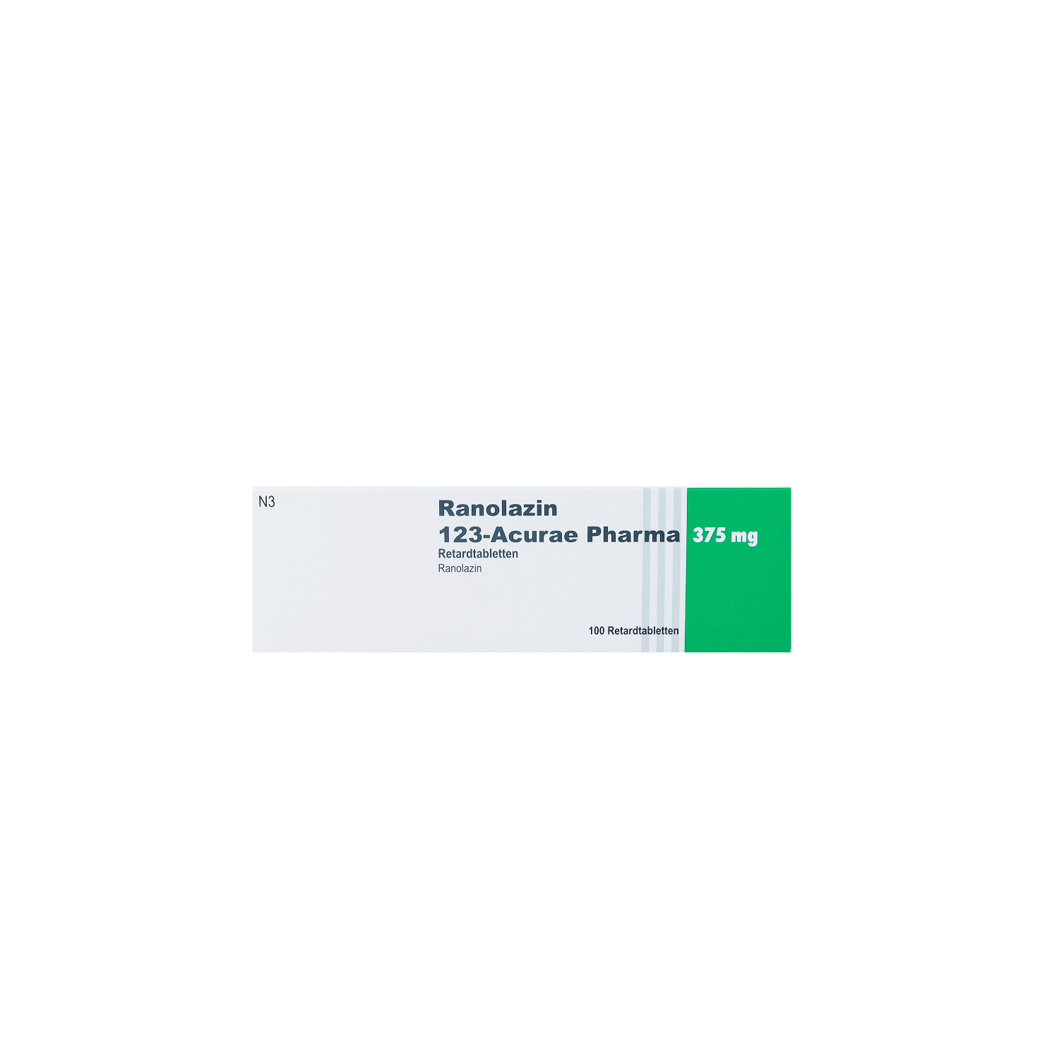 RANOLAZIN 123-Acurae Pharma 375 mg Retardtabletten