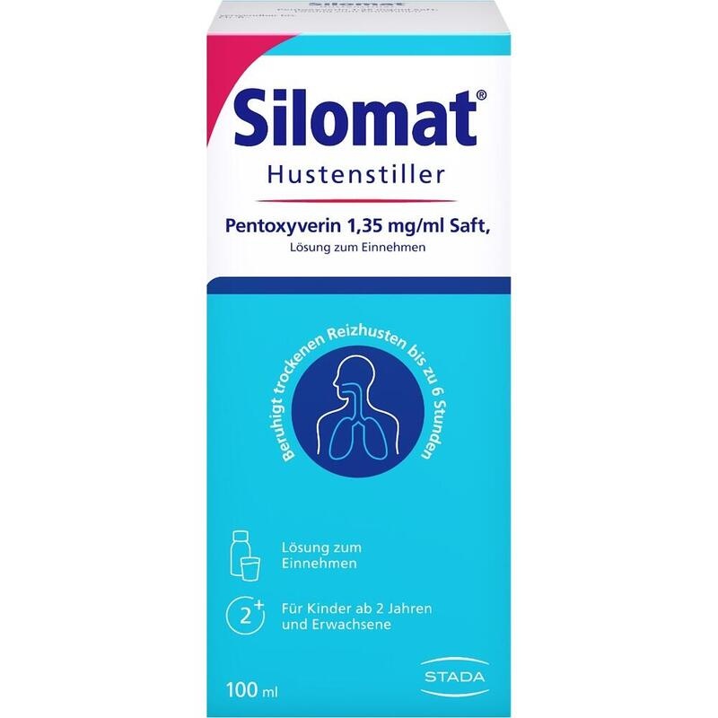 SILOMAT Hustenstiller Pentoxyverin 1,35 mg/ml Saft