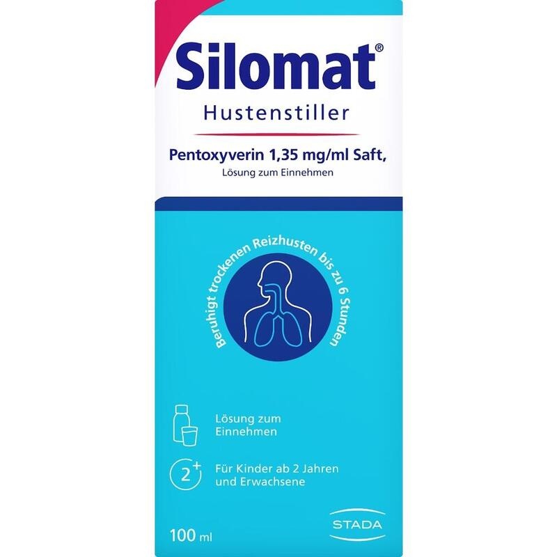 SILOMAT Hustenstiller Pentoxyverin 1,35 mg/ml Saft