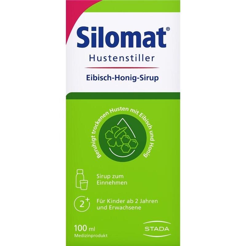 SILOMAT Hustenstiller Eibisch-Honig-Sirup