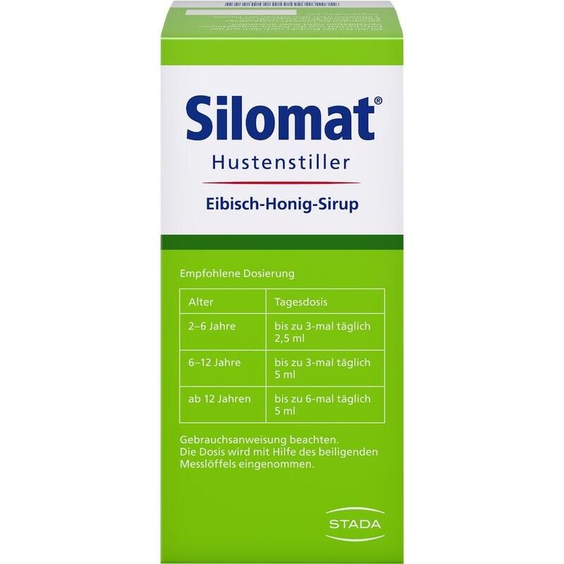 SILOMAT Hustenstiller Eibisch-Honig-Sirup