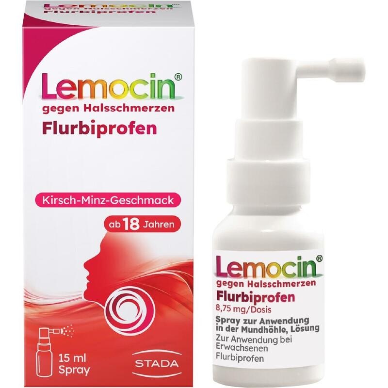 LEMOCIN Flurbiprofen 8,75mg/Dosis Spray Anw.Mundhö