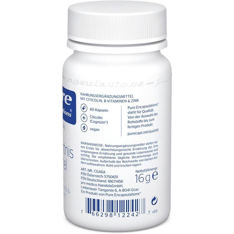 PURE ENCAPSULATIONS Gedächtnis Formel Kapseln