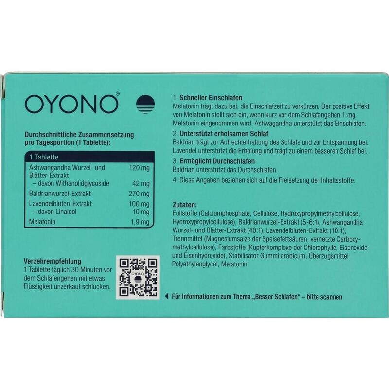 OYONO Nacht Intens Tabletten