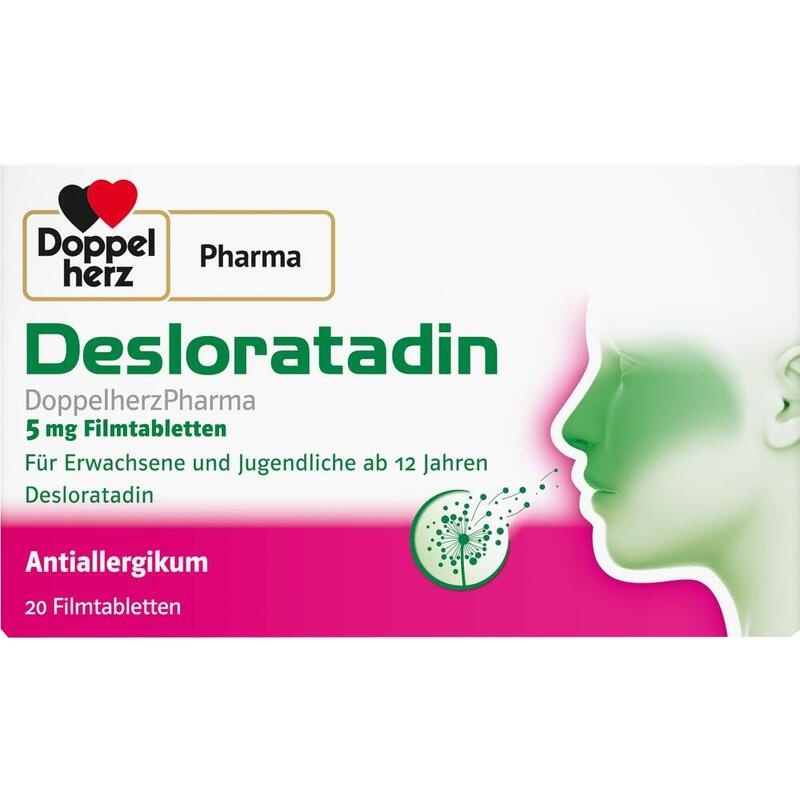 DESLORATADIN DoppelherzPharma 5 mg Filmtabletten
