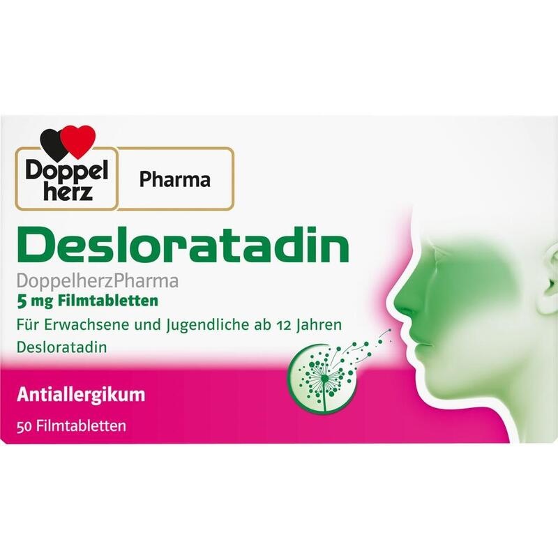 DESLORATADIN DoppelherzPharma 5 mg Filmtabletten