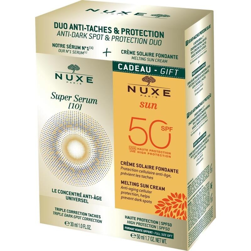 NUXE Super-Serum 30ml+Sun Gesicht LSF 50 gratis
