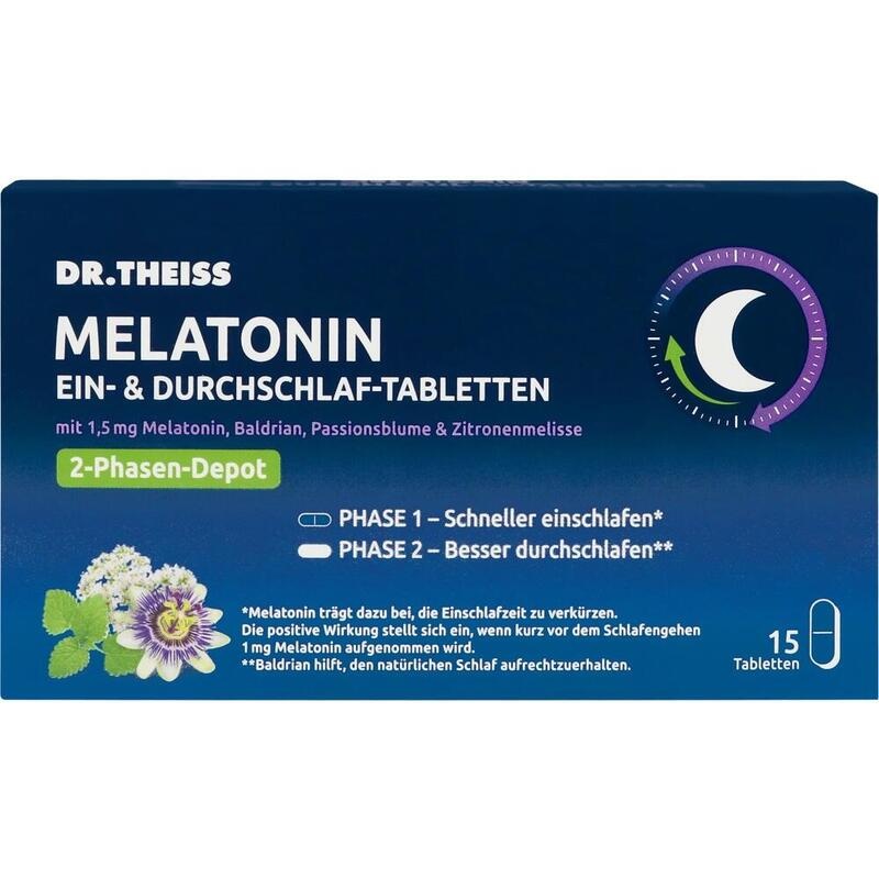 DR.THEISS Melatonin Ein- & Durchschlaf-Tabletten
