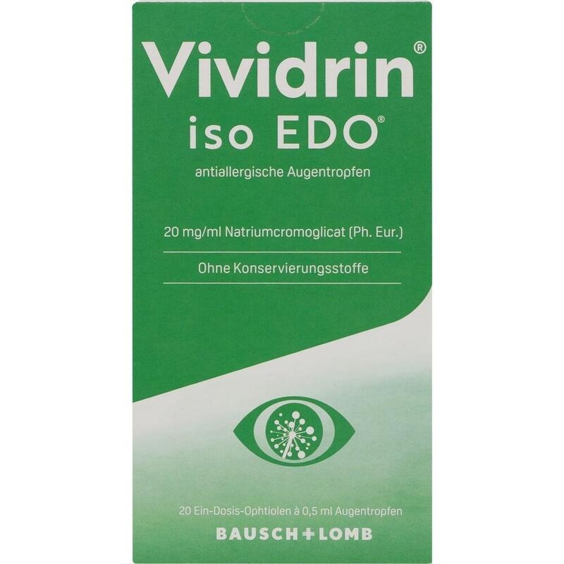 VIVIDRIN iso EDO antiallergische Augentropfen