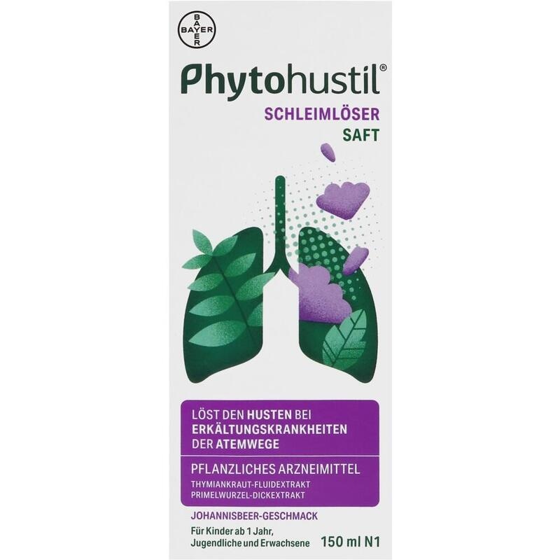 PHYTOHUSTIL Schleimlöser Saft
