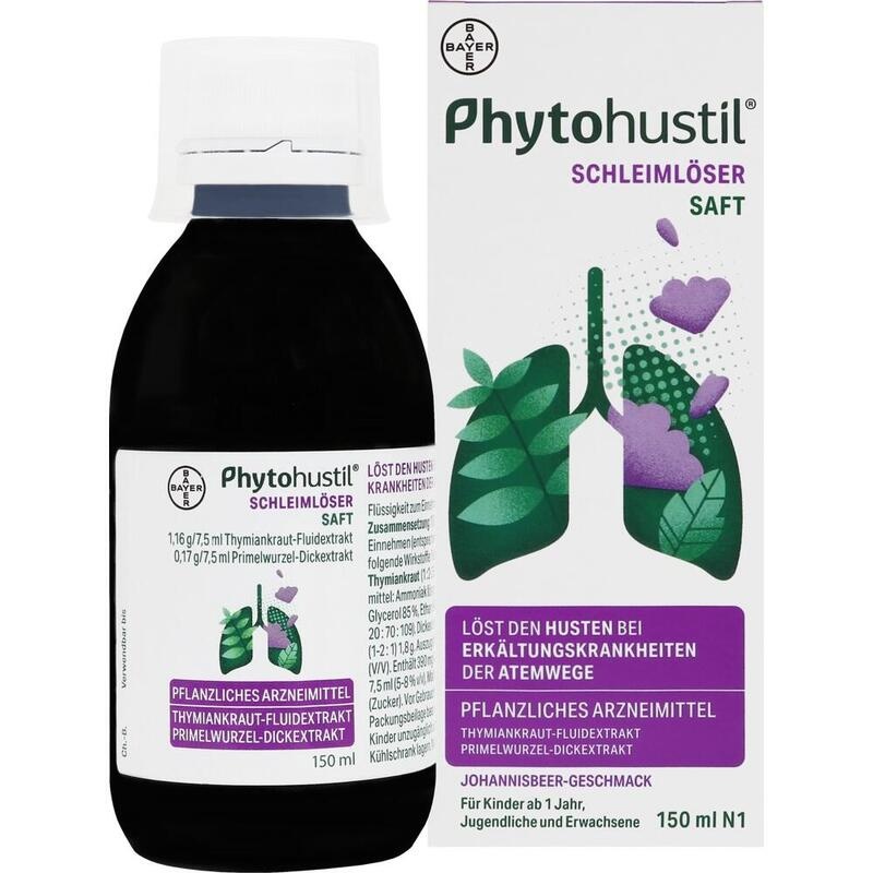 PHYTOHUSTIL Schleimlöser Saft