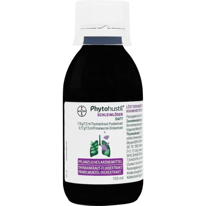PHYTOHUSTIL Schleimlöser Saft