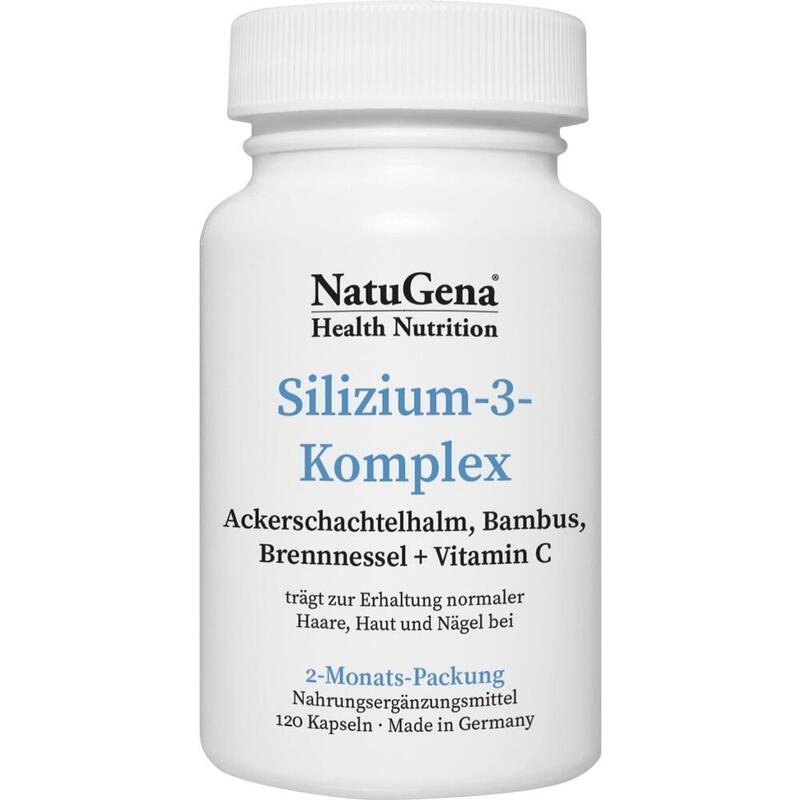 SILIZIUM-3-Komplex Vitamin C hochdosiert vegan Kps