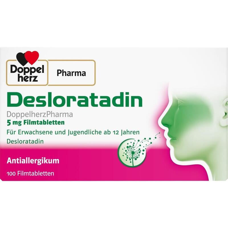 DESLORATADIN DoppelherzPharma 5 mg Filmtabletten