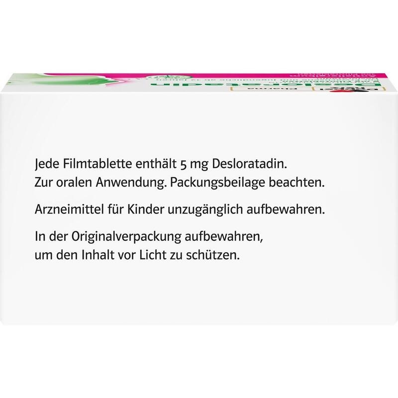 DESLORATADIN DoppelherzPharma 5 mg Filmtabletten