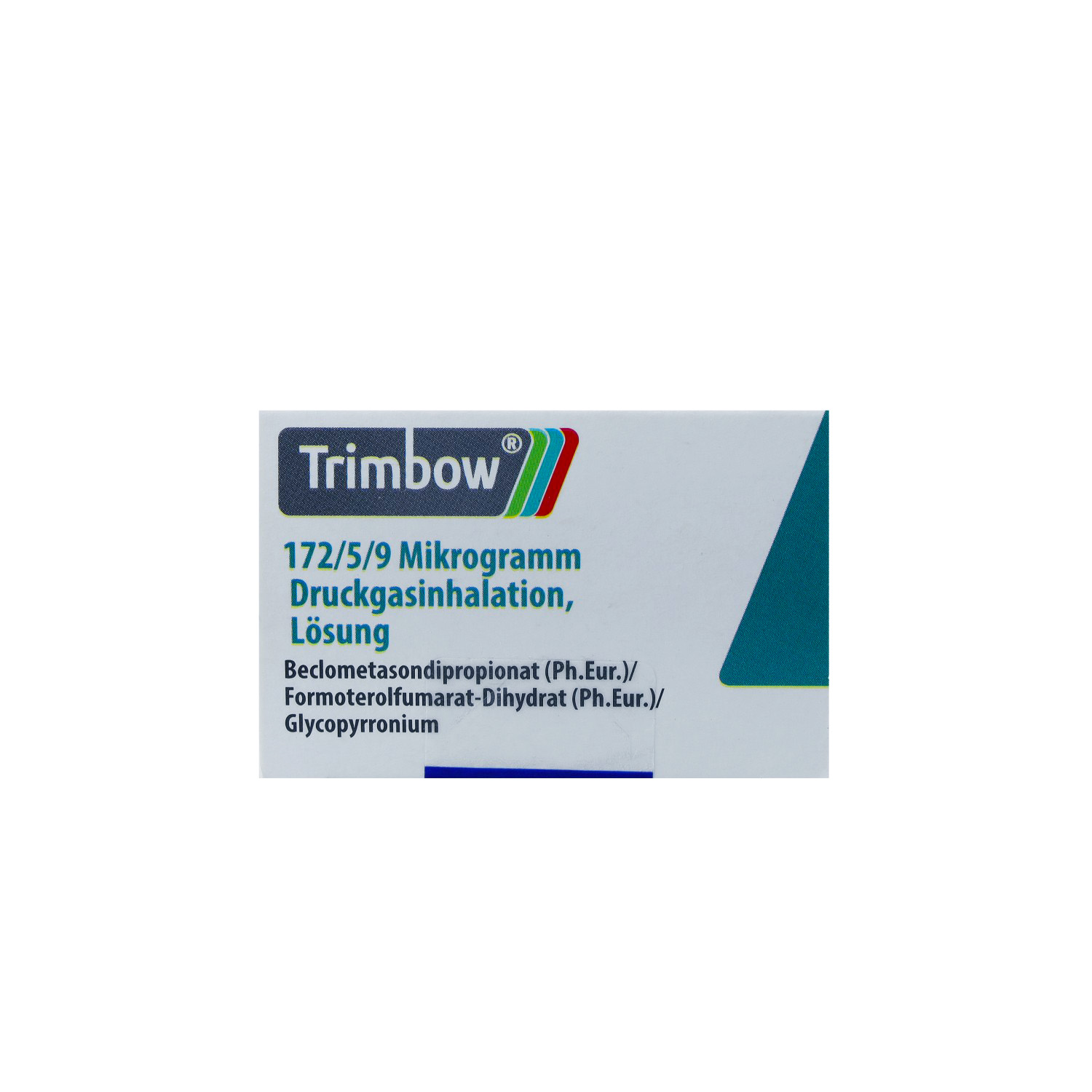 TRIMBOW 172 μg/5 μg/9 μg 120 Hub Druckgasinhalat.