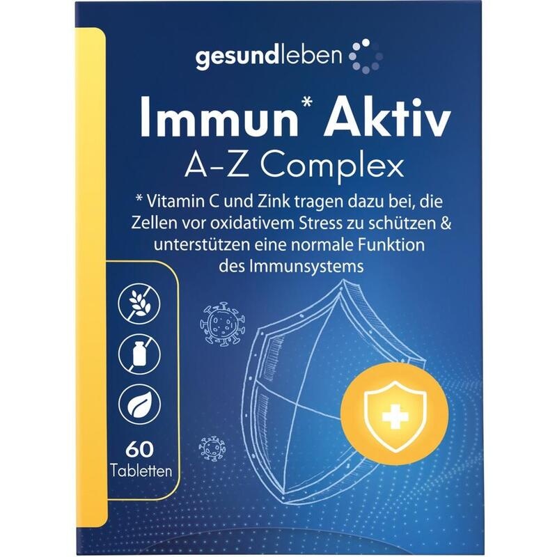 GESUND LEBEN Immun Aktiv A-Z Complex Tabletten