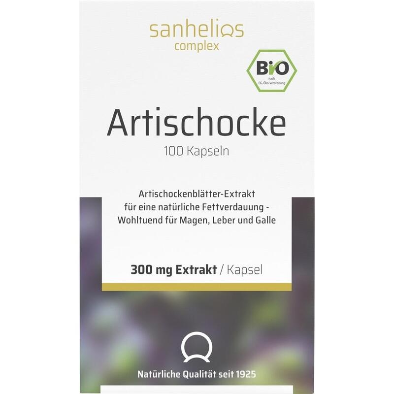 SANHELIOS Bio Artischocke Kapseln