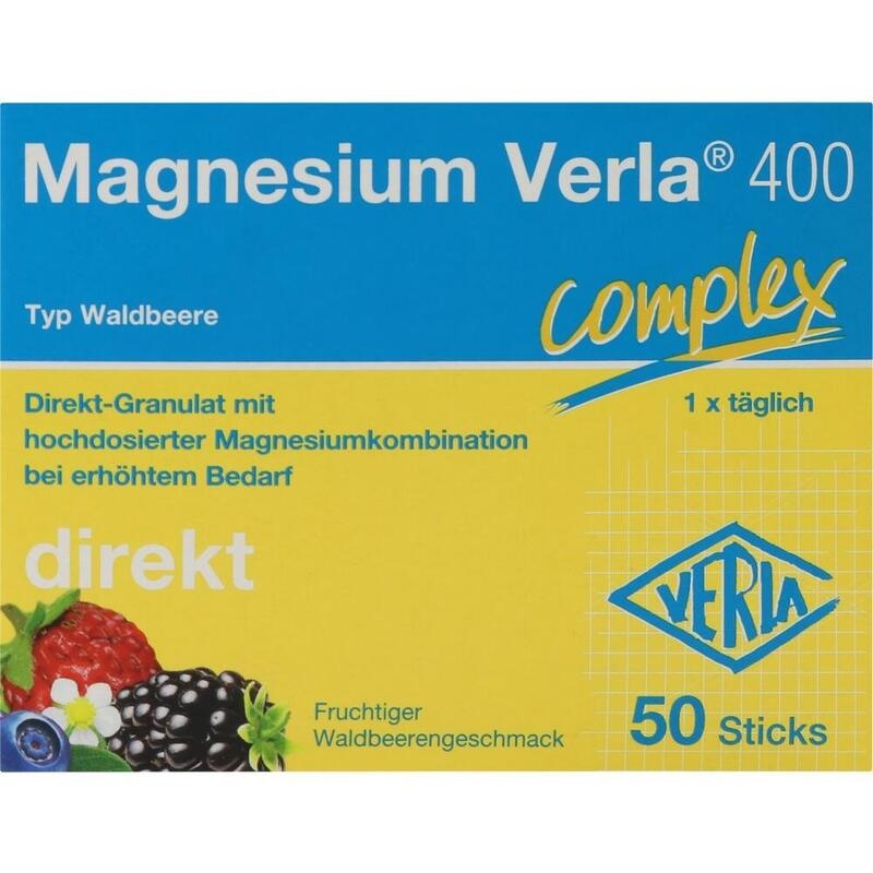 MAGNESIUM VERLA 400 Waldbeere Direkt-Granulat