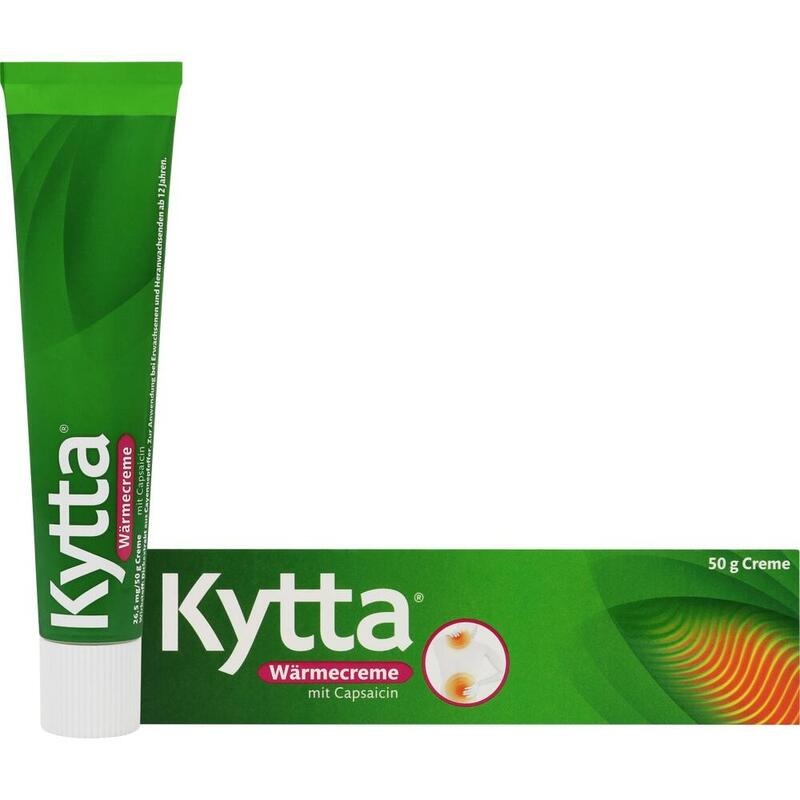 KYTTA Wärmecreme mit Capsaicin 26,5 mg/50 g Creme
