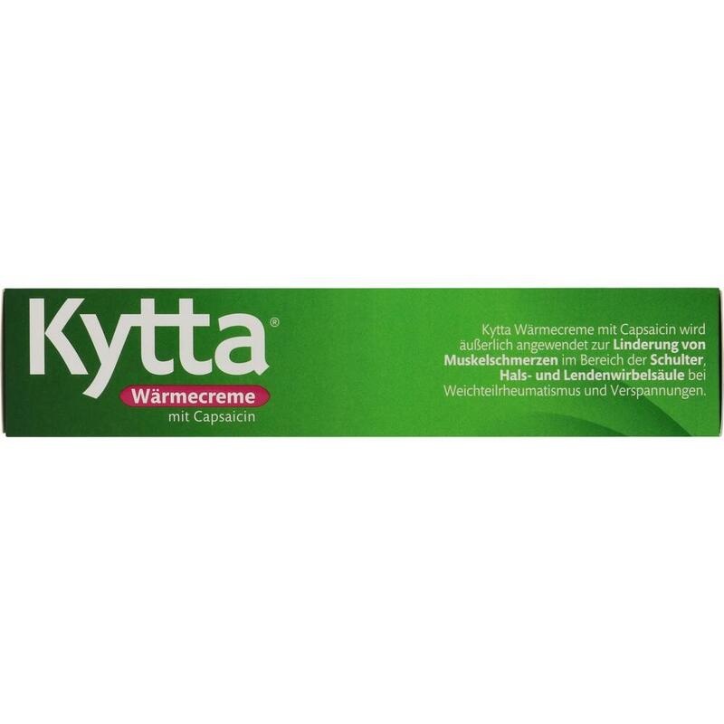 KYTTA Wärmecreme mit Capsaicin 26,5 mg/50 g Creme