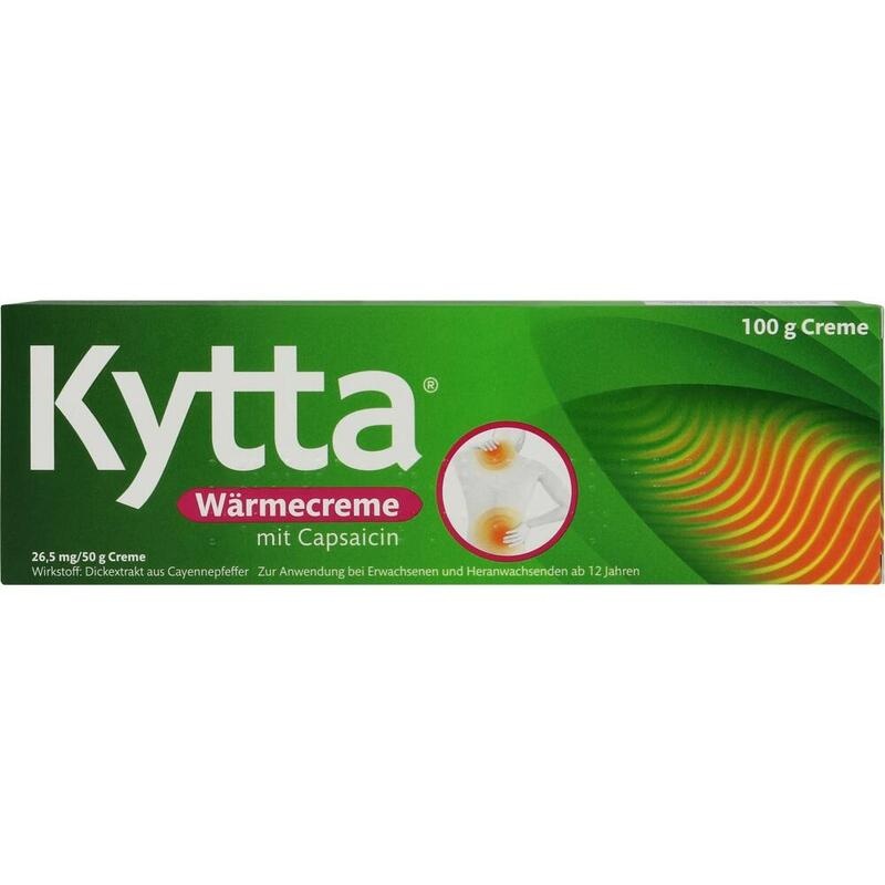 KYTTA Wärmecreme mit Capsaicin 26,5 mg/50 g Creme