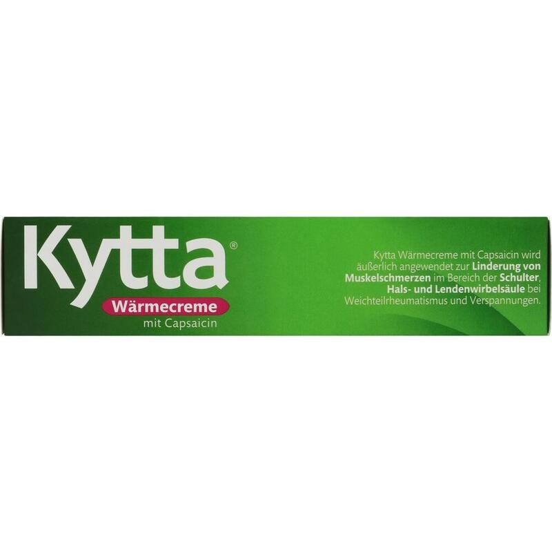 KYTTA Wärmecreme mit Capsaicin 26,5 mg/50 g Creme
