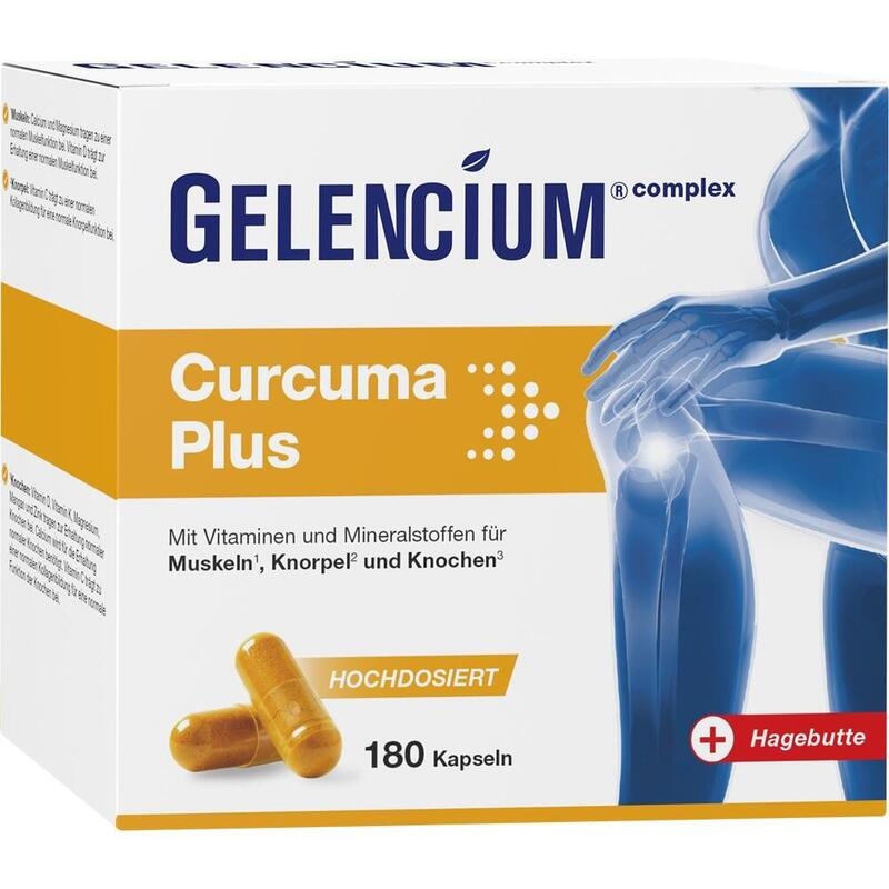 GELENCIUM Curcuma Plus hochdosiert m.Vit.C Kapseln