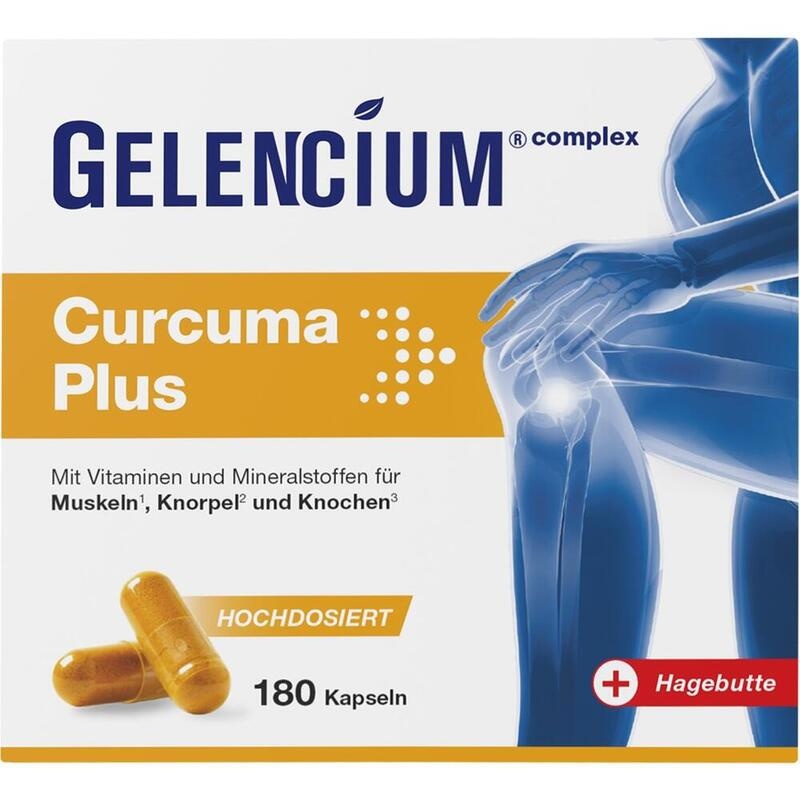 GELENCIUM Curcuma Plus hochdosiert m.Vit.C Kapseln