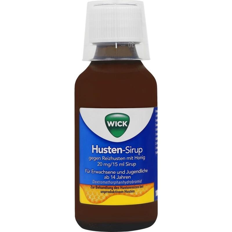 WICK Husten-Sirup gegen Reizhusten mit Honig