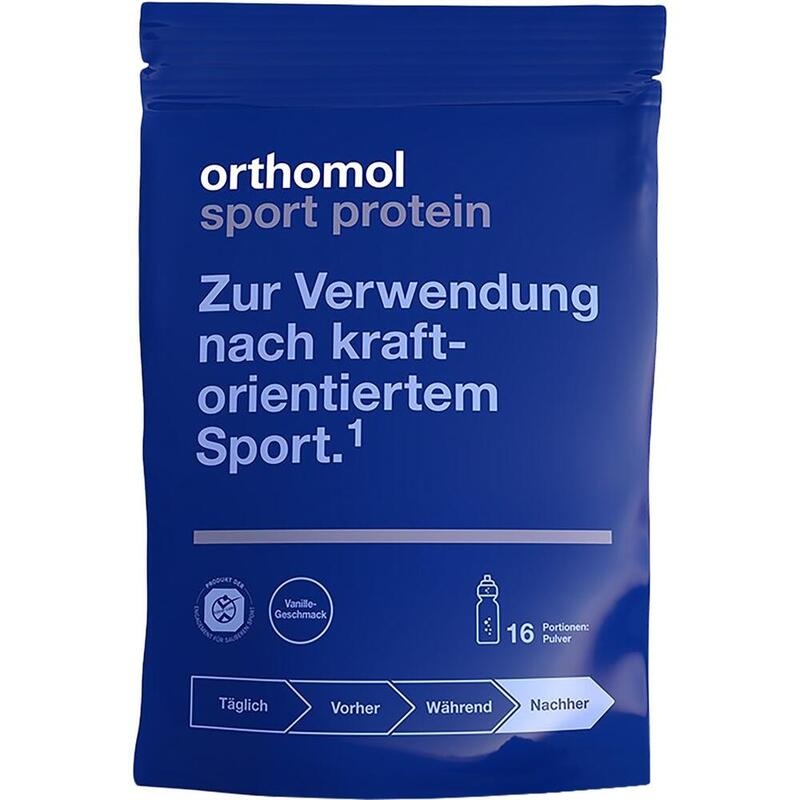 ORTHOMOL Sport Protein Pulver Vanille