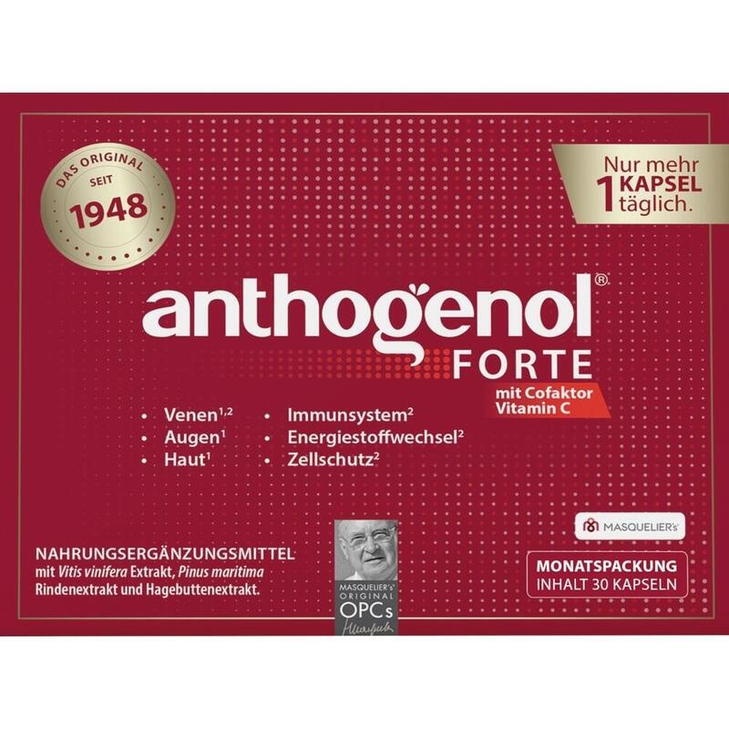 ANTHOGENOL forte Masquelier Original OPC Kapseln