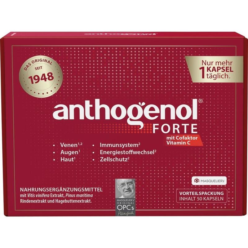 ANTHOGENOL forte Masquelier Original OPC Kapseln