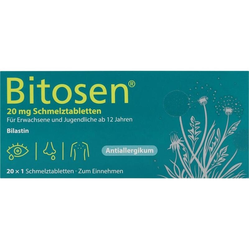 BITOSEN 20 mg Schmelztabletten