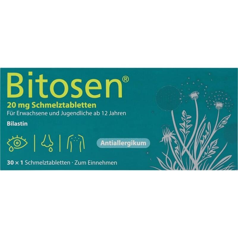 BITOSEN 20 mg Schmelztabletten