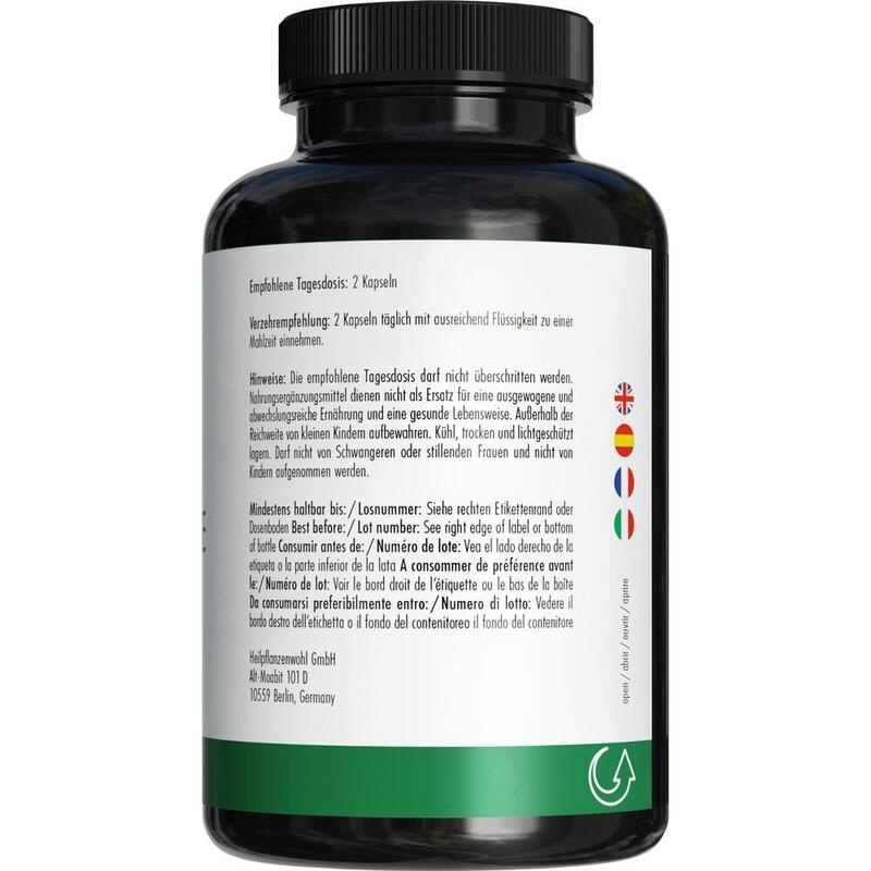 GREEN NATURALS Shilajit 1300mg hochdos.vegan Kaps.