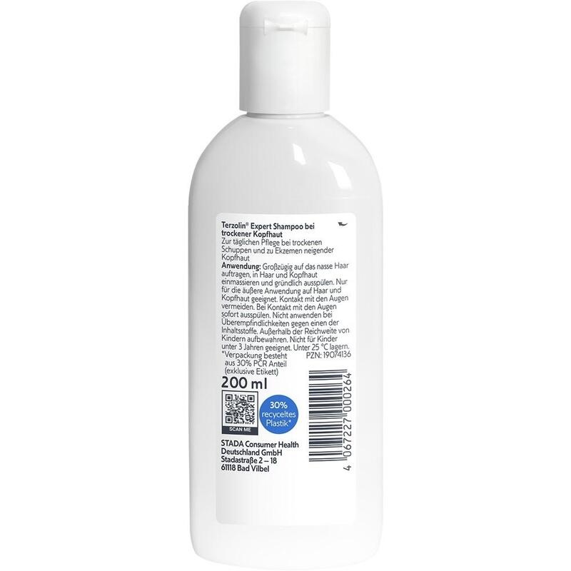 TERZOLIN Expert Shampoo bei trockener Kopfhaut