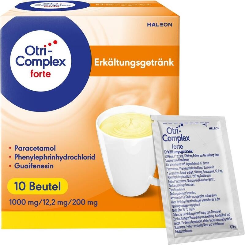OTRICOMPLEX forte Erkältungsgetränk1000/12,2/200mg