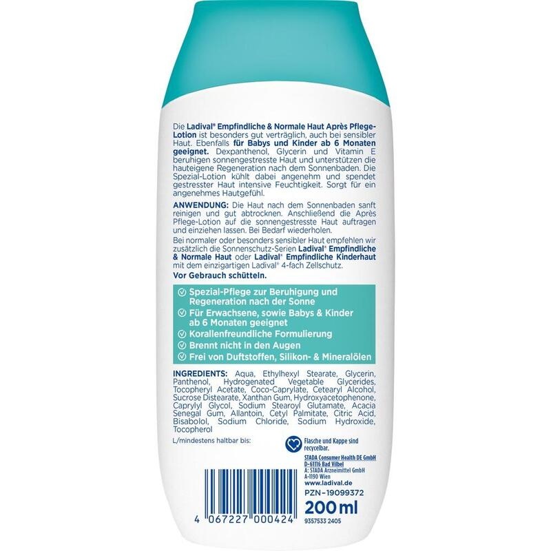 LADIVAL empfindliche & normale Haut Apres Lotion