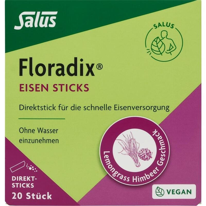 FLORADIX Eisen Sticks Pulver Salus