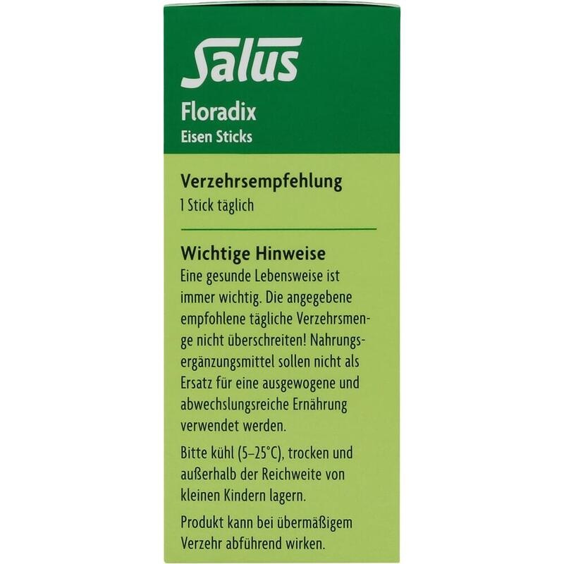 FLORADIX Eisen Sticks Pulver Salus