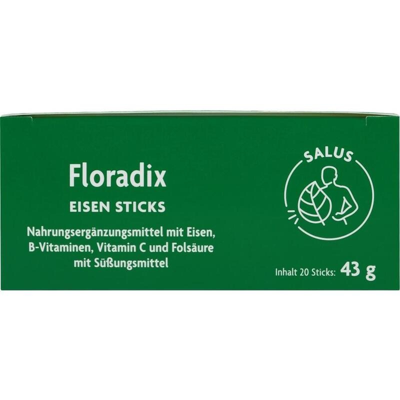 FLORADIX Eisen Sticks Pulver Salus