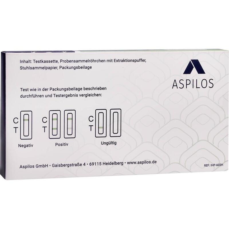 ASPILOS Selbsttest Magengesundheit H.pylori Stuhl